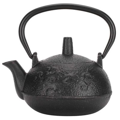 MUNEFE 0.3L Cast Iron Teapot Kele, Cast Iron Tea Pot with Strainer, Japanese Tea Kele for Home Office Decoration