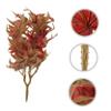 LIFKOME 3pcs Artificial Fall Maple Leaves Branches for Thanksgiving Decor Autumn Centerpieces for Home Kitchen and Party Arrangements Leaves for Floral Arrangements view 4