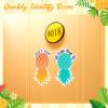 Copkim 2 Pcs Cruise Door Magnets for Cruise Large Pineapple Ship Door Decorations Thicken Pineapple Magnetic Car Magnets Cruises Doors Decoration for Cabin Car Fridge Carnival Stateroom(Fresh Style) view 3