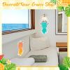 Copkim 2 Pcs Cruise Door Magnets for Cruise Large Pineapple Ship Door Decorations Thicken Pineapple Magnetic Car Magnets Cruises Doors Decoration for Cabin Car Fridge Carnival Stateroom(Fresh Style) view 4