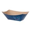 Restaurantware Bio Tek 2 Ounce Food Boats 400 Disposable Paper Food Trays - Heavy-Duty Greaseproof Frenchie Paper Food Boats for Snacks Appetizers Or Treats Use At Parties Or Carnivals view 2