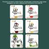 Asixxsix Manual Wheatgrass Juicer, Stainless Steel Manual Juicer Fruit Vegetables Squeezer Tabletop Clamp Manual Juicer Extractor for Ginger Celery Grape, Wheatgrass Grinder view 3