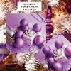 Keep Unique 20-ct 13x13 Christmas Paper Decoupage Napkins, 3-Ply Servilletas Tissue Napkin for Dinner and Parties, Disposable Napkins (Lilac, Pack of 4) view 3