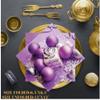 Keep Unique 20-ct 13x13 Christmas Paper Decoupage Napkins, 3-Ply Servilletas Tissue Napkin for Dinner and Parties, Disposable Napkins (Lilac, Pack of 4) view 4