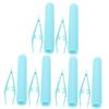 Cabilock 3sets Fondant Lace Rolling Pin Cake Decoration Tool Embossed Dessert Pastry Cake Clip Included 4pcs*3 view 3