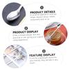 Ciieeo Multi-functional Stainless Steel Fork and Spoon Set Portable Tableware for Daily Use Lightweight Cutlery for Home Restaurants and Travel view 3