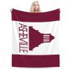 City of Asheville North Carolina Flag Throw Blanket for Couch Bed Sofa Blankets Super Soft Warm Cozy 40"x30" Flannel Throw Blanket view 1