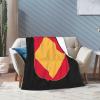 18 FA BDE Flash Throw Blanket for Couch Bed Sofa Blankets Super Soft Warm Cozy 60"x50" Flannel Throw Blanket view 3