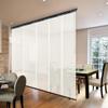 A & F Rod Dcor - Teodora 5-Panel Single Rail Black Panel Track Extendable 58"-110" W x 116" H, Panel Width 23.5" view 1