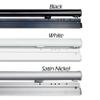 A & F Rod Dcor - Teodora 5-Panel Single Rail Black Panel Track Extendable 58"-110" W x 116" H, Panel Width 23.5" view 2