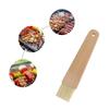 PRETYZOOM 3pcs Ergonomic Handle Basting Brush Bbq Grill Brush Food Mop Boar Bristles Heat Resistant Lacquered Wood view 3