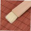 PRETYZOOM 3pcs Ergonomic Handle Basting Brush Bbq Grill Brush Food Mop Boar Bristles Heat Resistant Lacquered Wood view 4