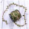 jojofuny 2pcs Vines Artificial Ribbon Burlap Vine Garland DIY Family Craft Festive Decor view 3