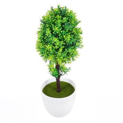 Cabilock 3pcs Synthetic Bonsai Tree Faux Bonsai Home Decor Plant Easy Maintenance Artificial Decor