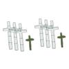 Zerodeko 6 Pcs Wreath Wire Frame Ornament Christmas Wreath Frame Easter Wire Form Easter Holder Party s for Front Door Crafts Hoop view 1