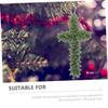Zerodeko 6 Pcs Wreath Wire Frame Ornament Christmas Wreath Frame Easter Wire Form Easter Holder Party s for Front Door Crafts Hoop view 2