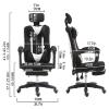 Desk Chair Office Chair Ergonomic Desk Chair Comfortable Lumbar Support Computer Chair Rotatable Managerial Chairs Lumbar Support Meeting Room view 2