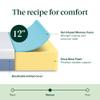 Zinus 12 Inch King Cooling Essential Memory Foam Mattress [NewVersion], Fiberglass Free, Medium Feel, Breathable Cooling Layers, Certified Safe Materials view 4