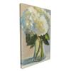 Abstract Hydrangea Flower Canvas Poster Wall Art Decoration for Living Room, Bedroom, Bathroom, Office, Study, Home Decor.(Framed16*24in) view 1