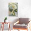Abstract Hydrangea Flower Canvas Poster Wall Art Decoration for Living Room, Bedroom, Bathroom, Office, Study, Home Decor.(Framed16*24in) view 4