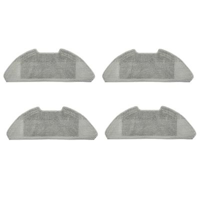 ALOEU 4Pcs Mop Cloth Rags Pad for Mi Robot Vacuum-Mop 2 Lite/Pro/MJSTL / MJST1SHW Robot Vacuum Cleaner Accessories