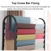Ribbon Storage Stand Holder Organizers Floor Scarf Display Rack with Grid Basket, Rolling Wrapping Paper Organizer, Metal Storage Holder for Ribbon/Cloth/Satin/Vinyl Reel ( Size : 70x30x140cm ) view 4
