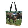 MANQINF Horse Animal Tote Bag for Women Mother Teacher,Reusable Shopping Grocery Bag Shoulder Bags view 1