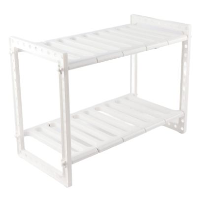 Gavigain Under Sink Organizer, Bathroom Cabinet Organizer 2 Tier Under Sink Organizers and Storage Rack Expandable Cabinet Shelf Rack for Bathroom Kitchen Hotel