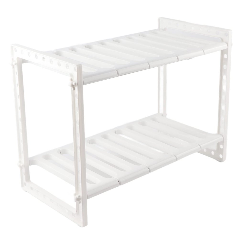 Gavigain Under Sink Organizer, Bathroom Cabinet Organizer 2 Tier Under Sink Organizers and Storage Rack Expandable Cabinet Shelf Rack for Bathroom Kitchen Hotel