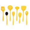 9Pcs Cooking Utensil Utensil Holder Silicone Kitchen Ware Turner Soup Ladle Tool Set Kit with Bucket for Cooking Washing Pots Beautiful Kitchen view 1