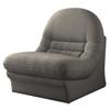 ESRADA Lazy Sofa Couch Bed,Folding Tatami Pull Out Lazy Sofa Bed,Foam Filling Folding Matress Sofa for Bedroom Salon Office Living Grey view 1