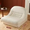 ESRADA Lazy Sofa Couch Bed,Folding Tatami Pull Out Lazy Sofa Bed,Foam Filling Folding Matress Sofa for Bedroom Salon Office Living Grey view 4