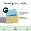 Zinus 12 Inch Green Tea Essential Memory Foam Mattress [New Version], Full, Fiberglass Free, Medium Feel, Breathable Airflow Memory Foam, Certified Safe Foams & Fabric, Mattress in A Box view 4
