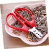 Cabilock 3pcs Stainless Steel Nuts Peeler Melon Plier Peanut Opener for Elderly view 2