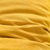 Large Bolster Headboard Backrest Positioning Back Support Rectangular Pillow for Reading and Soft Bedrest Cushion for Day Bed Bunk Bed Removable Cover,Gold,80x55cm view 3