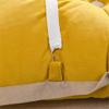 Large Bolster Headboard Backrest Positioning Back Support Rectangular Pillow for Reading and Soft Bedrest Cushion for Day Bed Bunk Bed Removable Cover,Gold,80x55cm view 4