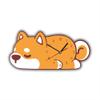Timethink 12 Inch Sleeping Corgi Dog Wall Clock, Cute Cartoon Wall Clock Watch, Modern Decorative Silent Quartz Non Ticking Battery Operated Analog Clock Wall Decor for Kids Room Bedroom Living Room view 1