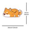 Timethink 12 Inch Sleeping Corgi Dog Wall Clock, Cute Cartoon Wall Clock Watch, Modern Decorative Silent Quartz Non Ticking Battery Operated Analog Clock Wall Decor for Kids Room Bedroom Living Room view 2