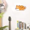 Timethink 12 Inch Sleeping Corgi Dog Wall Clock, Cute Cartoon Wall Clock Watch, Modern Decorative Silent Quartz Non Ticking Battery Operated Analog Clock Wall Decor for Kids Room Bedroom Living Room view 4
