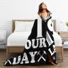 1st May Labour Day Throw Blanket for Couch Bed Sofa Blankets Super Soft Warm Cozy 60"x50" Flannel Throw Blanket view 4