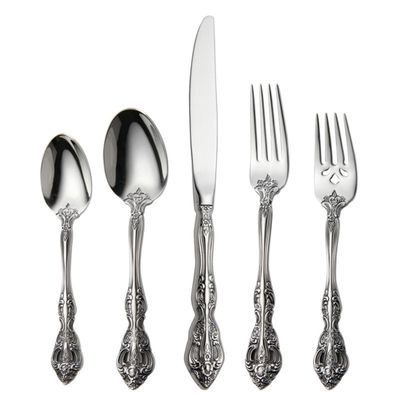50 Piece Silverware Set 304 Stainless Steel Flatware Set for 10,Steak Knife,Fork and Spoon Set Utensil Set for Home and Restaurant For Home Kitchen Restaurant Hotel,Durable,Mirror Polished