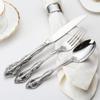 50 Piece Silverware Set 304 Stainless Steel Flatware Set for 10,Steak Knife,Fork and Spoon Set Utensil Set for Home and Restaurant For Home Kitchen Restaurant Hotel,Durable,Mirror Polished view 4
