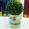 ATYUJKB Garden Spheres Outdoor Dia 8in, Artificial Grass Plastic Flower Plant, Faux Grass Decor Fake Plant, Small Artificial Plants, Artificial Grass Fake Plants for Backyard Garden view 2