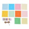 Pilipane Tissue Picture Frames, Colorful 3 Inch Wall Hanging Tissue Photo Frames for Cameras Personally Constructed, Eco Friendly, and Reusable view 1