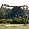 2Pcs Artificial Wedding Arch Flowers Kit, Artificial Wedding Arch Flowers for Wedding Sign, Floral Swag Dusty Wedding Decor for Ceremony and Reception Backdrop Decoration(Light Purple) view 4