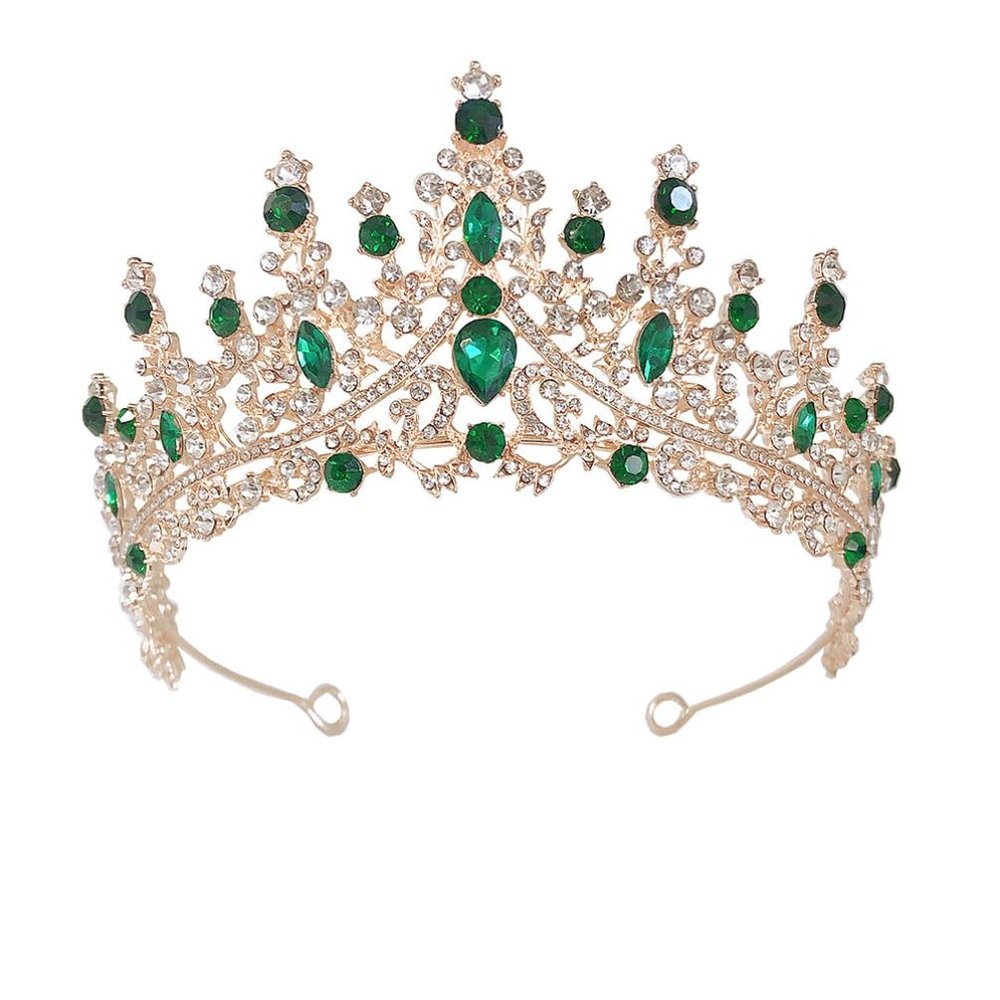 MAGICLULU Wedding Tiara Crown with Rhinestones Xmas for Special Occasions
