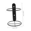 Alipis Wine Rack for Wall Mount Single Bottle Holder Rustic Decor for Home Hotel Bar view 2