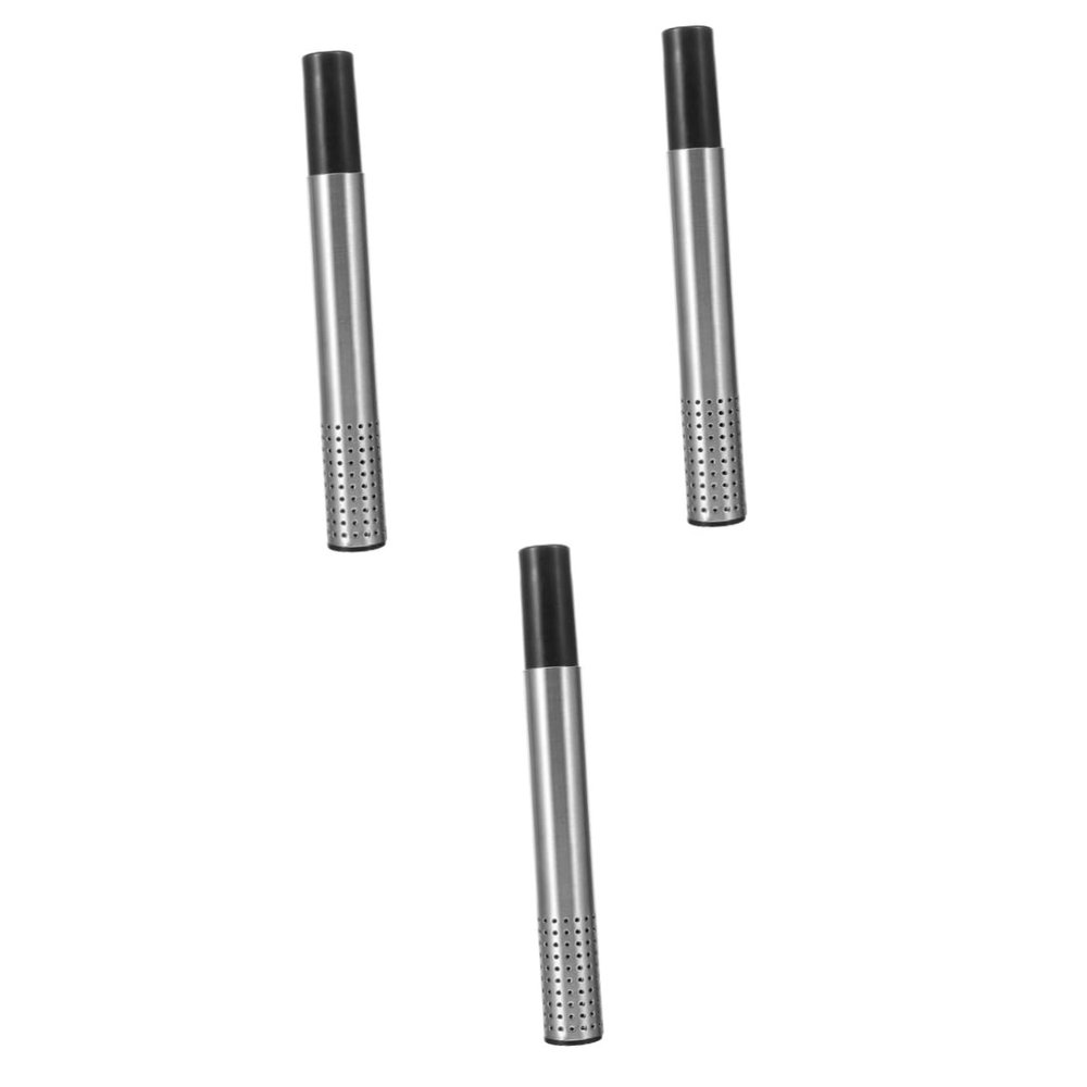 Zerodeko 3pcs Stainless Steel Tea Infuser Stick Fine Mesh Design for Loose Tea and Herbal Brews Portable and Easy to Clean for Use