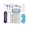 JUCFRDNJ Robot Vacuum Cleaner Accessories Compatible for Midea i5 I5c VCR07 VCR08 Filte, Roller Brush Mop Bracket Mop ClothsSide BrushesDust Box Water Tank (Color : 40pcs) view 2