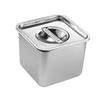 Ciieeo Stainless Steel Seasoning Jar Lid Versatile Condiment Storage Pot for Sugar Spices and Household Use Container for Kitchen Restaurant and Home Dining view 1